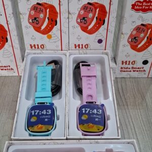 H10 Kids Smart Game Watch – Built-in Games, Camera & Music Player